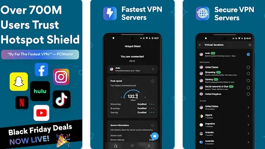 Hotspot Shield VPN app Best VPN Apps for Android