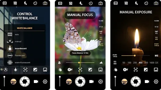 Manual Camera app