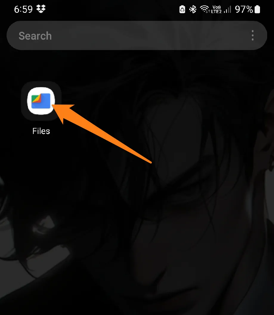 Open Files by Google app