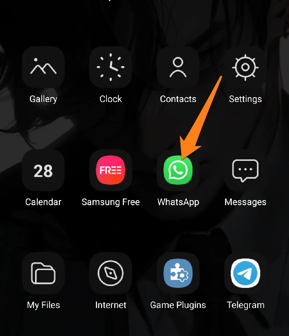 How to Use Samsung AR Emoji Open WhatsApp How to Use Samsung AR Emoji