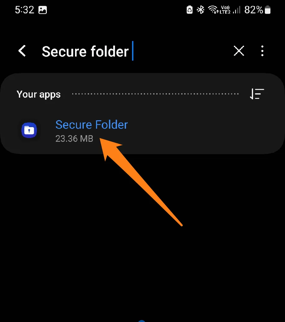 Open the Secure Folder How to Hide Photos on Android