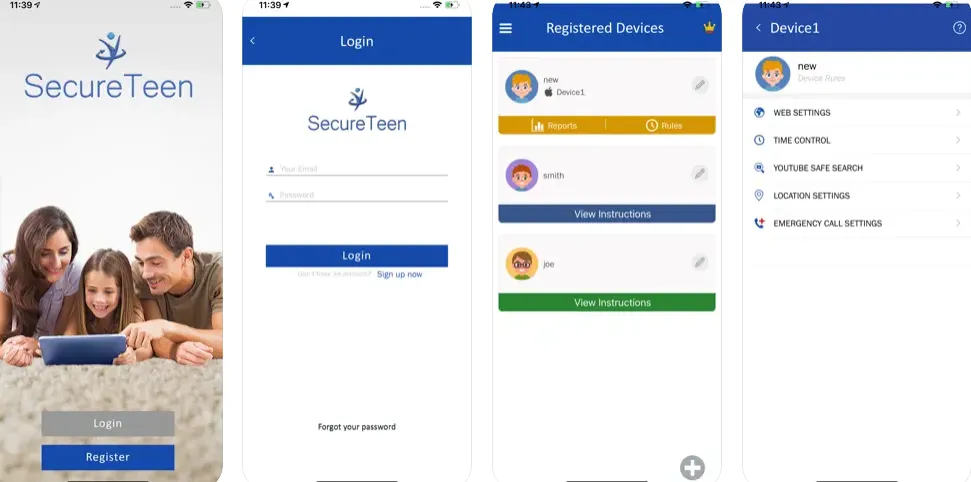 Best Free Parental Control Apps SecureTeen app Best Free Parental Control Apps