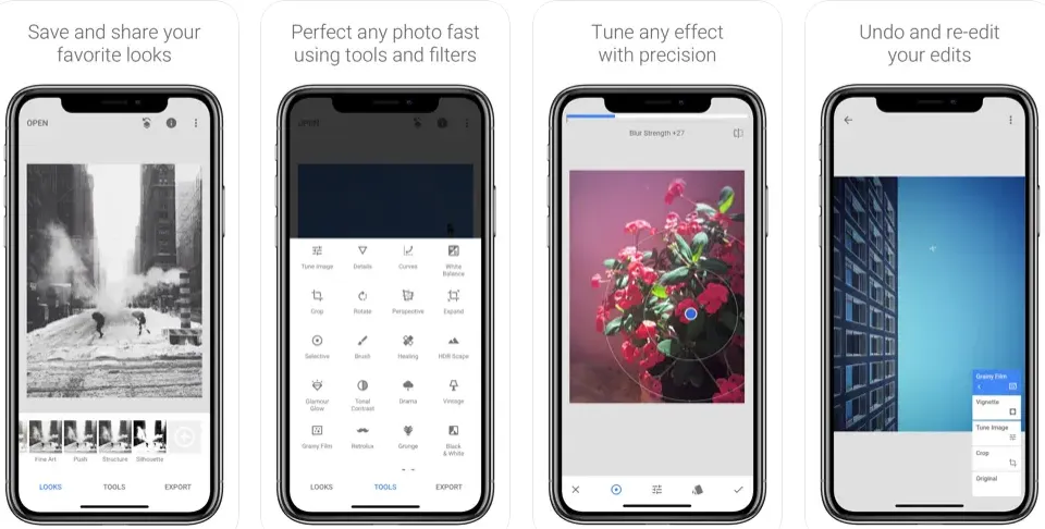 Best Photo Merge Apps For Android – iPhone Snapseed app Best Photo Merge Apps For Android – iPhone
