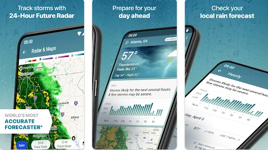 Best Weather Apps for Android The Weather Channel App Best Weather Apps for Android