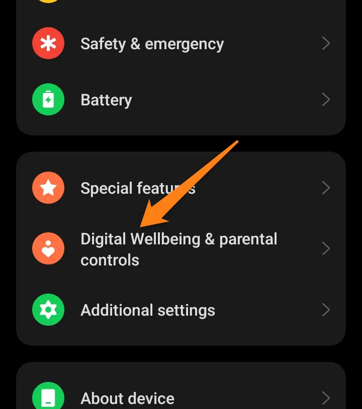Click on Digital Wellbeing & Parental Controls How to Check Screen Time on Android
