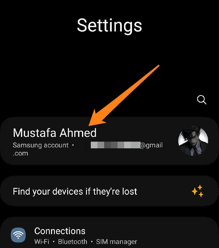 How to Restore Apps on Android Click on Samsung Account How to Restore Apps on Android