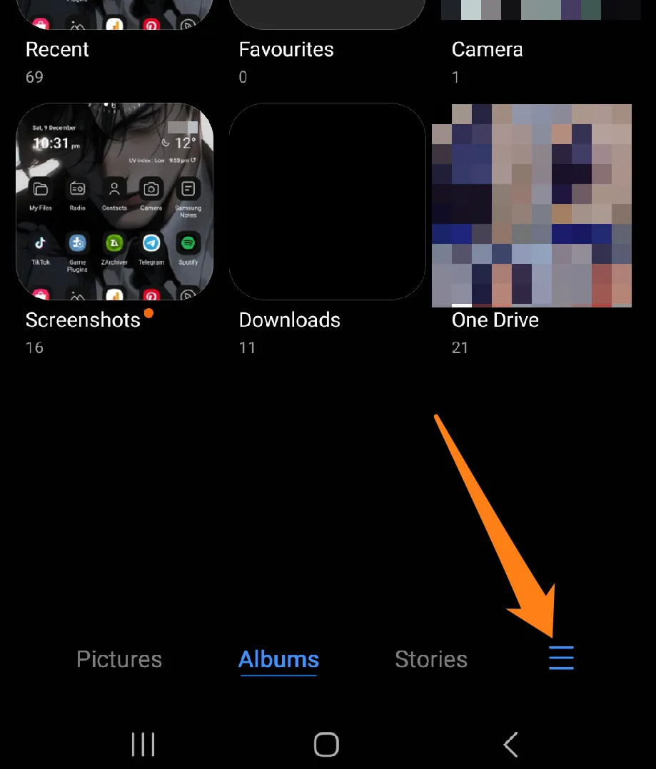 How to Recover a Deleted Photo on Android Click on the three dashes How to Recover a Deleted Photo on Android