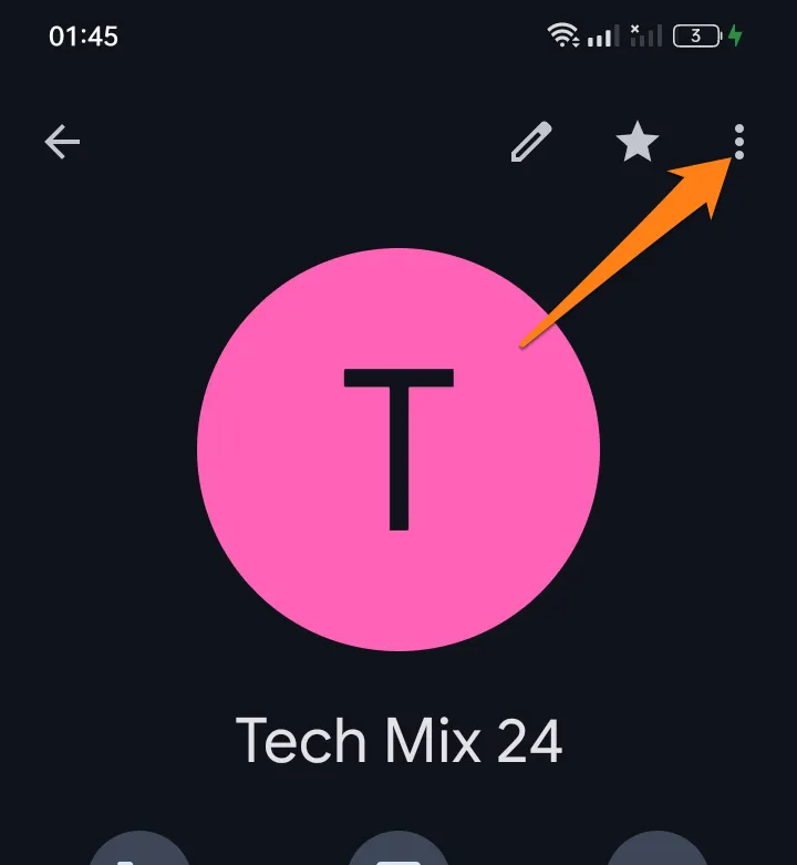How to Share a Contact Over Text Message Click on the three dots How to Share a Contact Over Text Message
