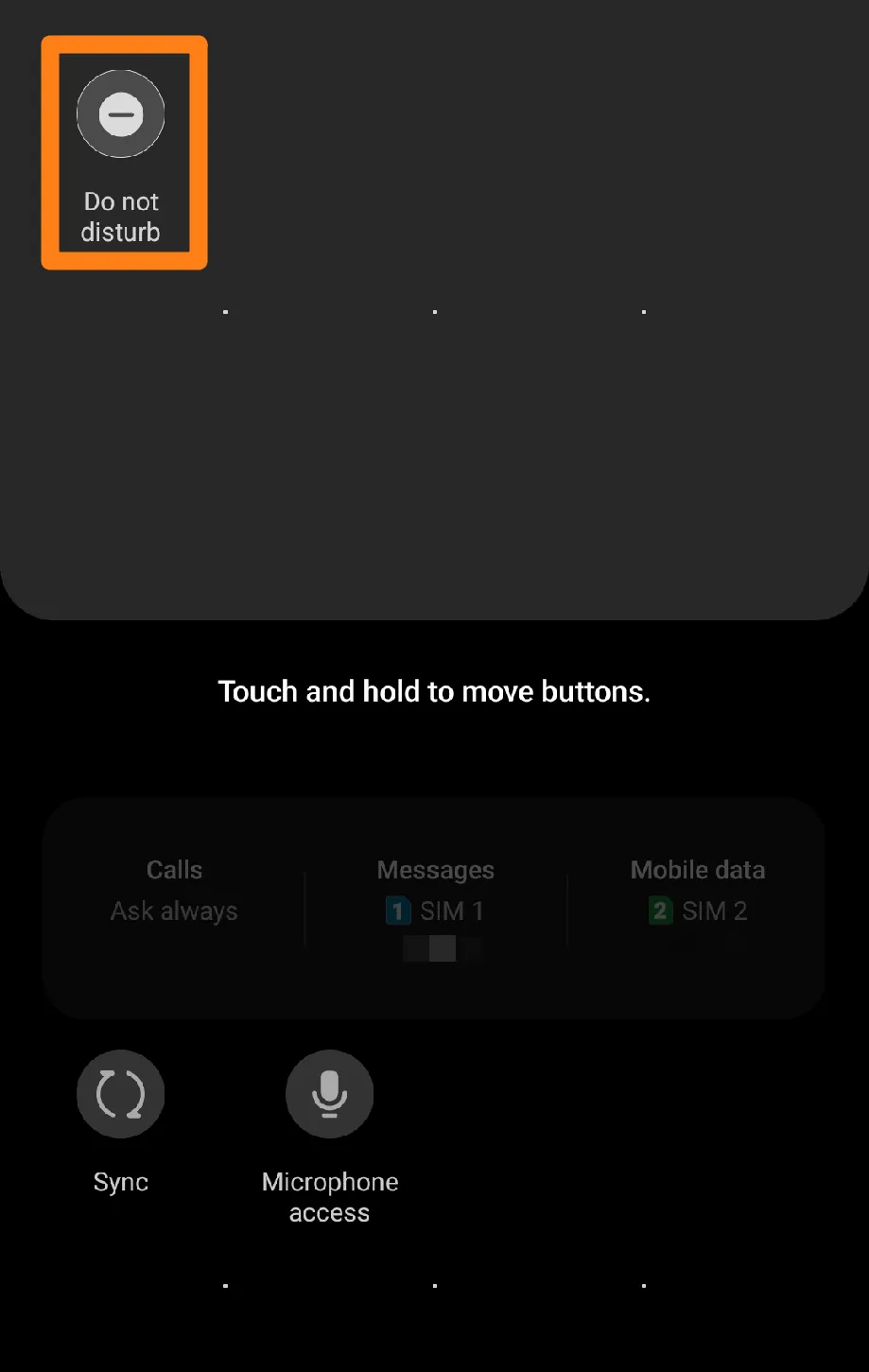 How to set up Do Not Disturb on Samsung Galaxy Drag the Do Not Disturb shortcut How to set up Do Not Disturb on Samsung Galaxy