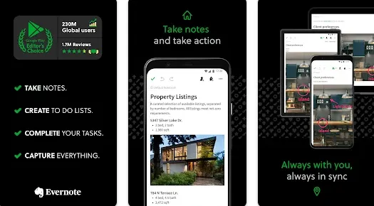 Evernote app