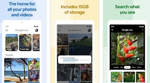 Google Photos app The Best Android Apps of 2024