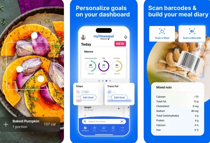 MyFitnessPal app Best Apps for Healthy Cooking