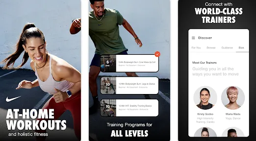 Nike Training Club app The Best Android Apps of 2024