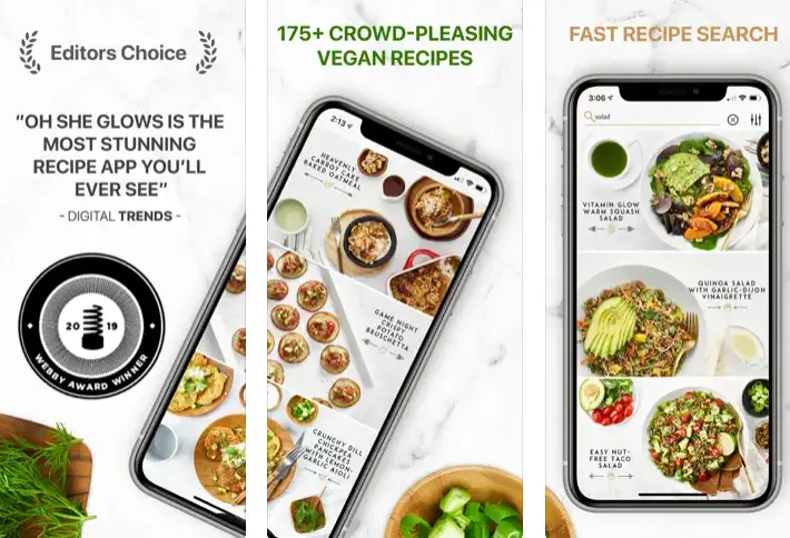 Best Apps for Healthy Cooking Oh She Glows app Best Apps for Healthy Cooking