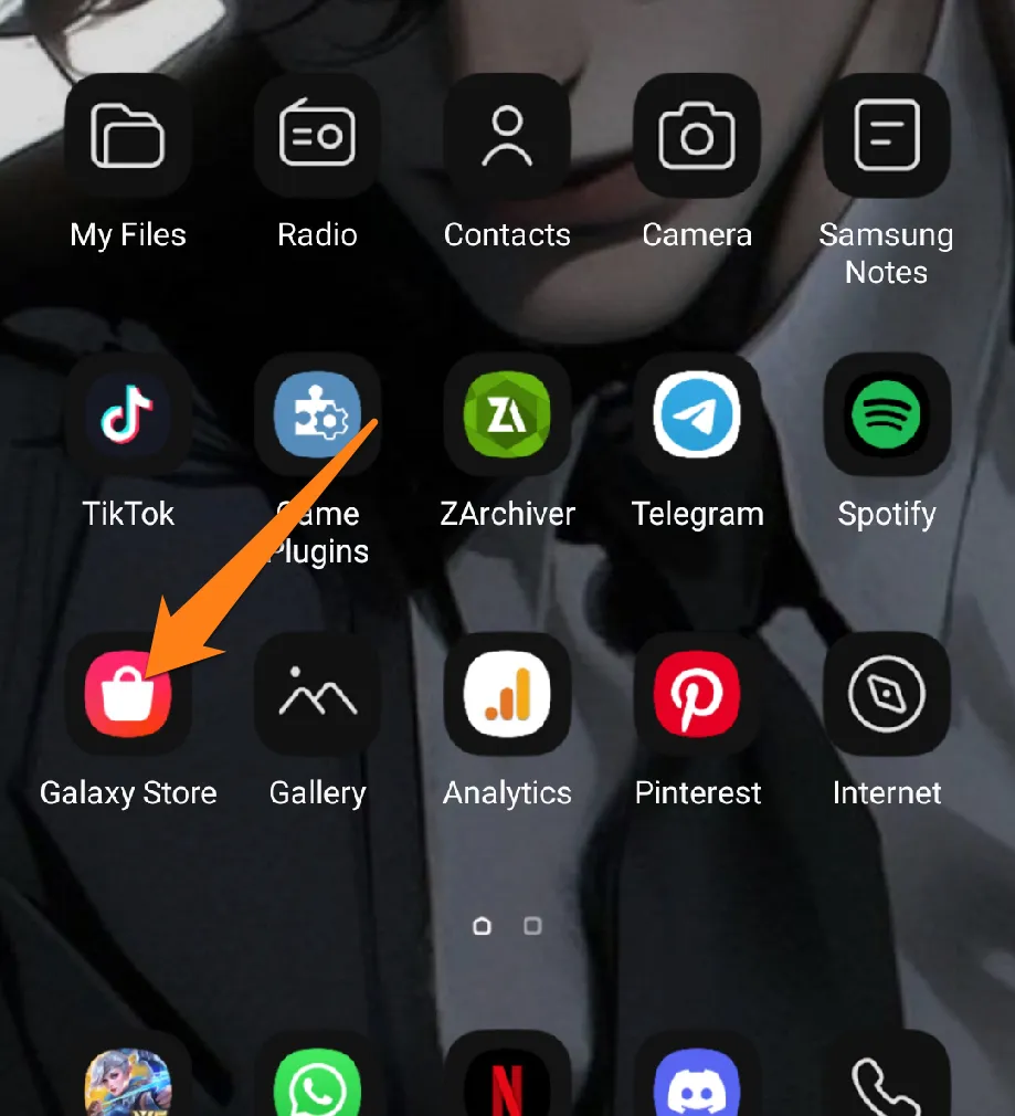 How to Restore Apps on Android Open the Galaxy Store How to Restore Apps on Android