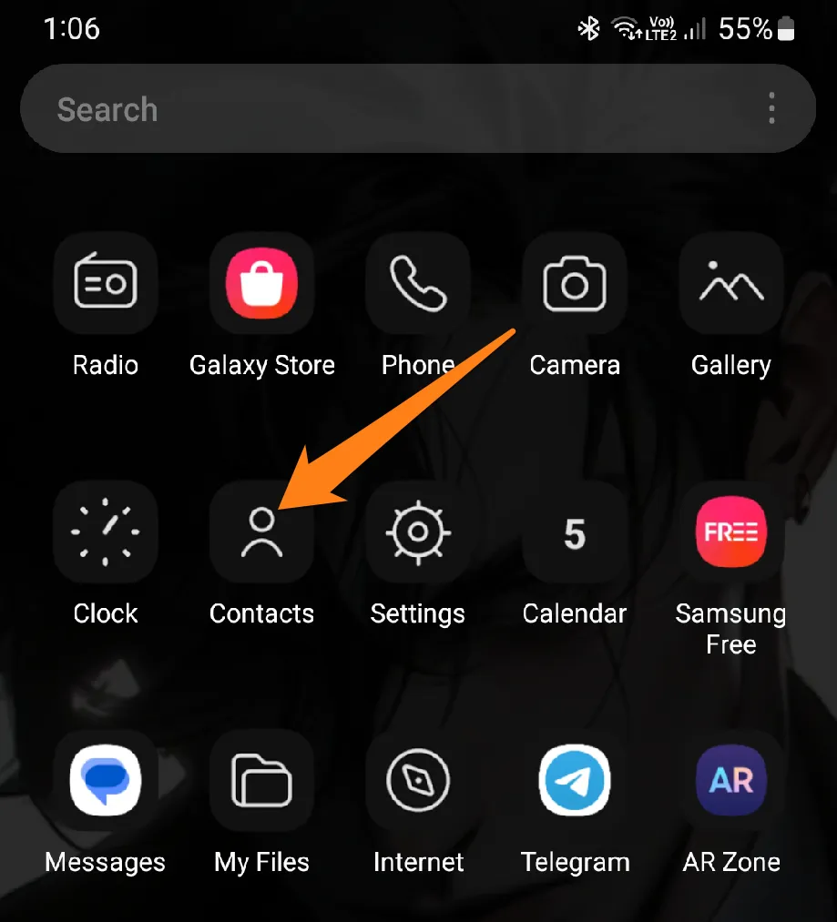 How to Share a Contact Over Text Message Open the contacts How to Share a Contact Over Text Message