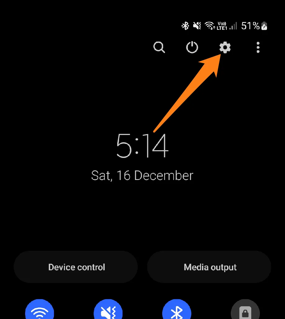 Open the settings How to Use Focus Mode on Android