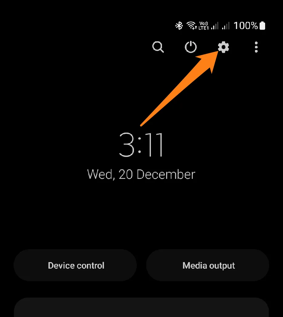 How to set up Do Not Disturb on Samsung Galaxy Open the settings How to set up Do Not Disturb on Samsung Galaxy