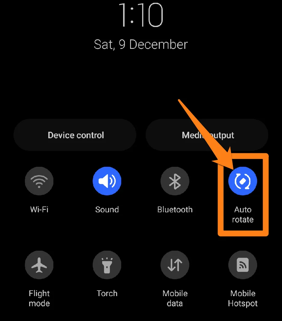 How To Fix Android Screen Not Rotating Press and hold Auto-rotate How To Fix Android Screen Not Rotating