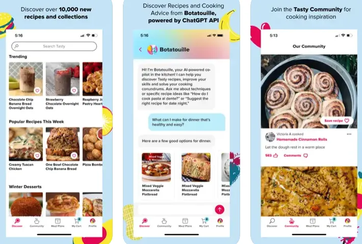 Best Apps for Healthy Cooking Tasty app Best Apps for Healthy Cooking
